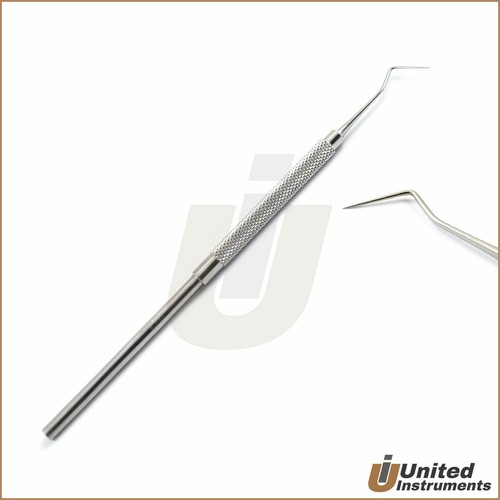 Dentist Tooth Cleaning Kit Perio Knives Tartar Remover Explorer Probes Mirror #5 - Picture 4 of 7