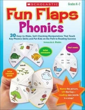 Fun Flaps: Phonics: 30 Easy-To-Make, Self-Checking Manipulatives That Teach...