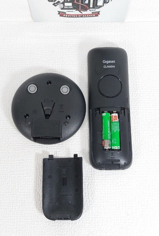 Téléphone Fixe Sans Fil DECT SIEMENS GIGASET CL660H Avec Base de Charge