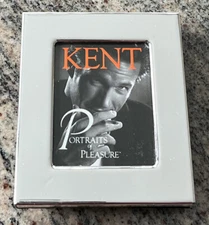 Brand New Vintage 90’s Kent Mini Silver Plated W/ Velvet Easel Picture Frame