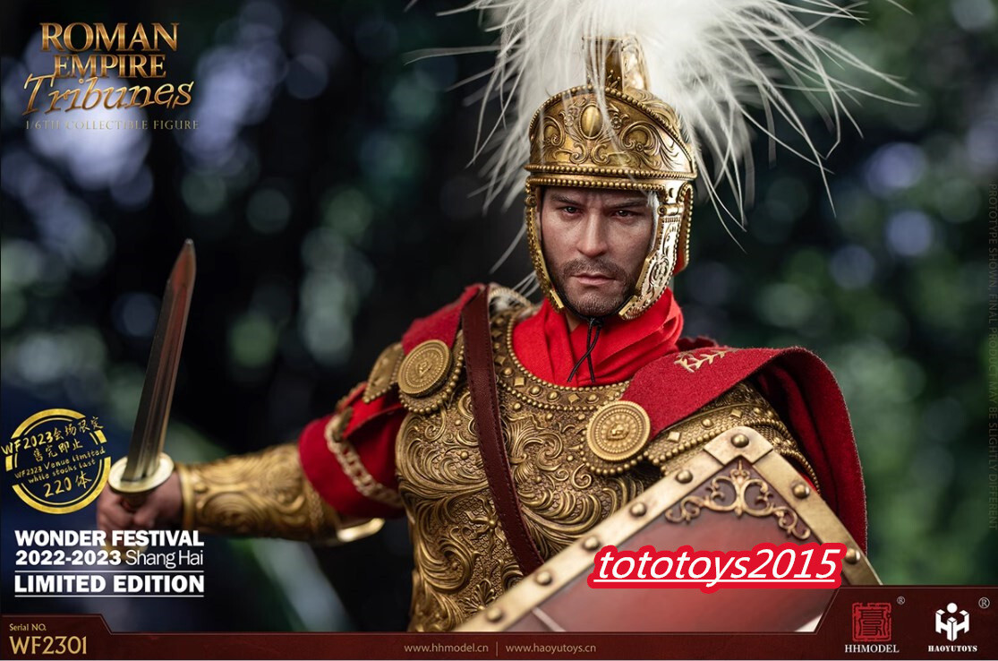 Haoyutoys 帝国軍団 ローマ帝国護民官 クワン WF2301 可動 Haoyutoys 帝国軍団 ローマ帝国護民官 クワン WF2301 可動 の