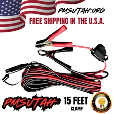 ATV UTV Battery Charger Cord Plug In Adaptor Fits Tender Cable Quick Disconnect