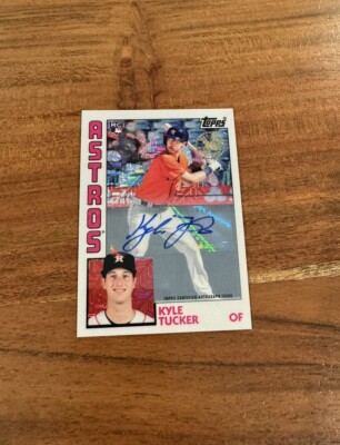 Kyle Tucker 2019 Topps Silver Pack Chrome Mojo Refractor /50 Auto 
