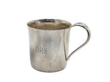Tiffany  Co Elsa Peretti Sterling Silver Baby Cup