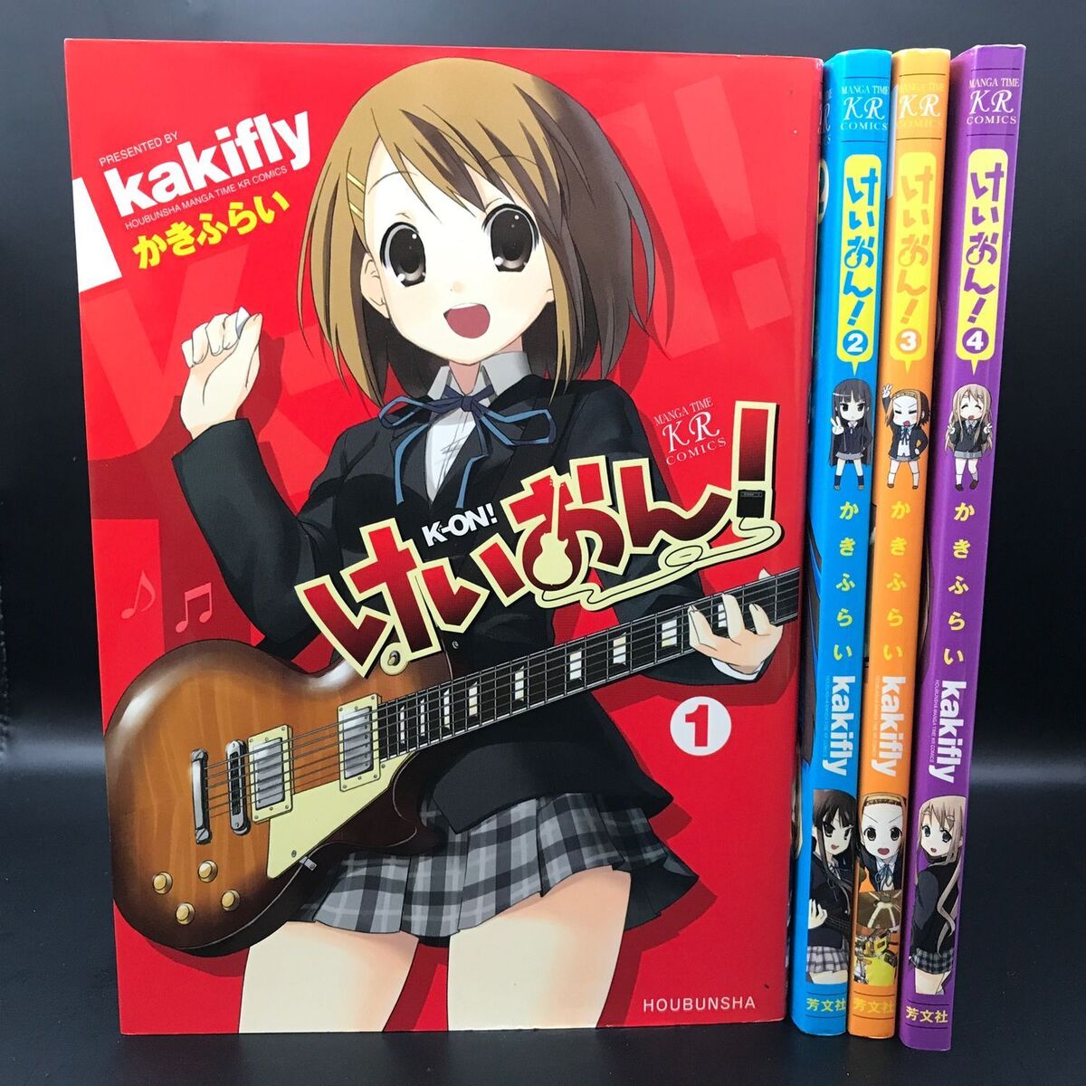 K-ON! Comic 1-4 .vol complete set manga japanese 