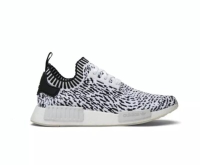 2017 adidas Zebra Primeknit Black White Sneakers NMD Runner