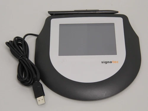 Signotec ST-CE1075-2-U100 Omega LCD Signature Pad With Scratch