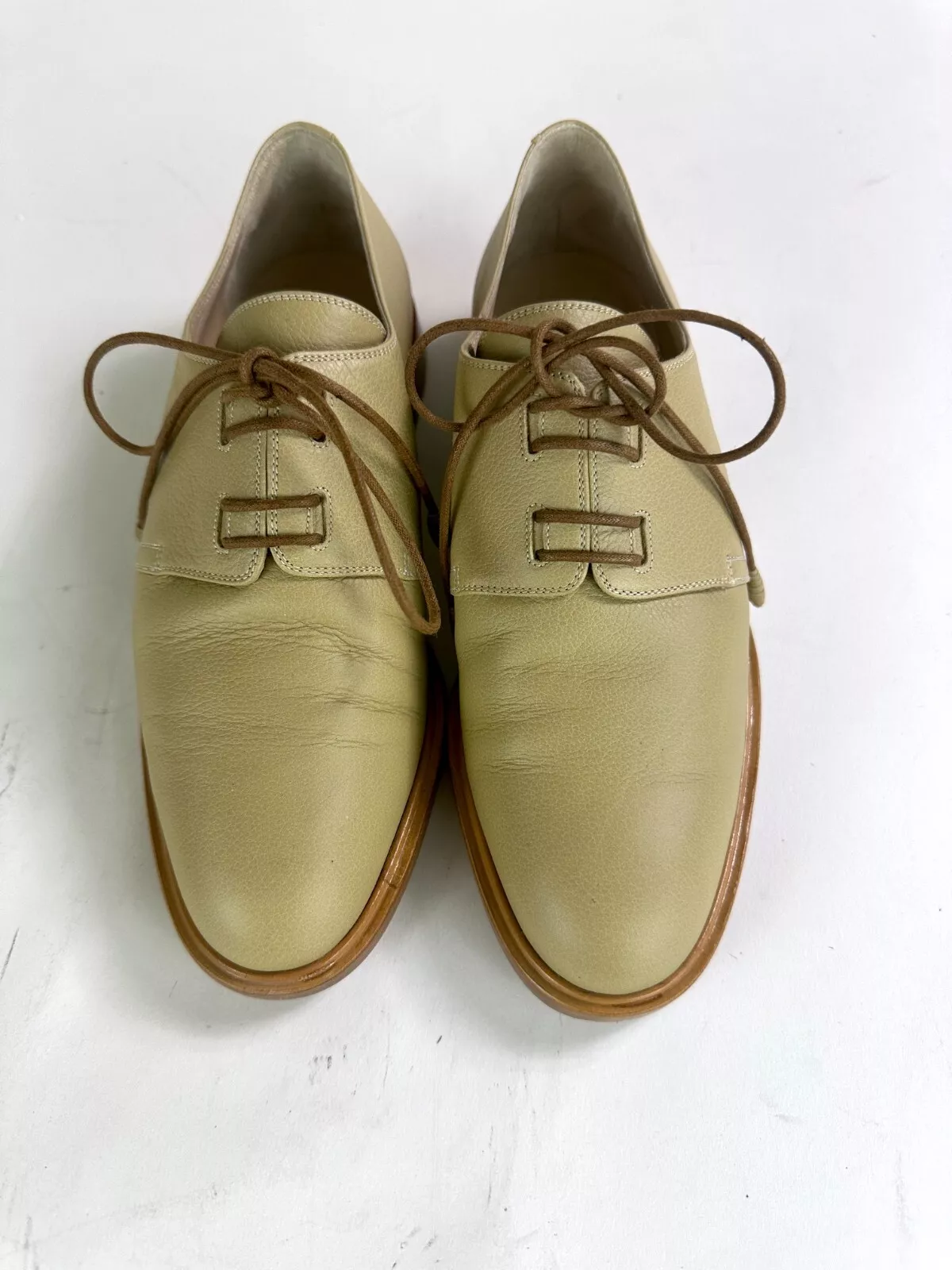 Oxfords cuir à lacets Christian Dior, femme taille 10