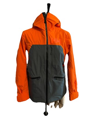 Helly Hansen Straightline Lifaloft Mens Ski Jacket Medium RECCO $400 Insulated