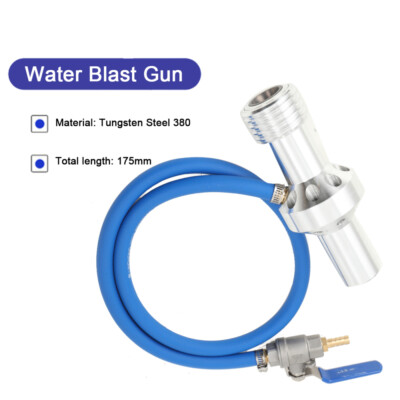 #ad #ad High Pressure Dustless Water Sandblast Gun Tungsten carbide Blasting Nozzle US $85.00