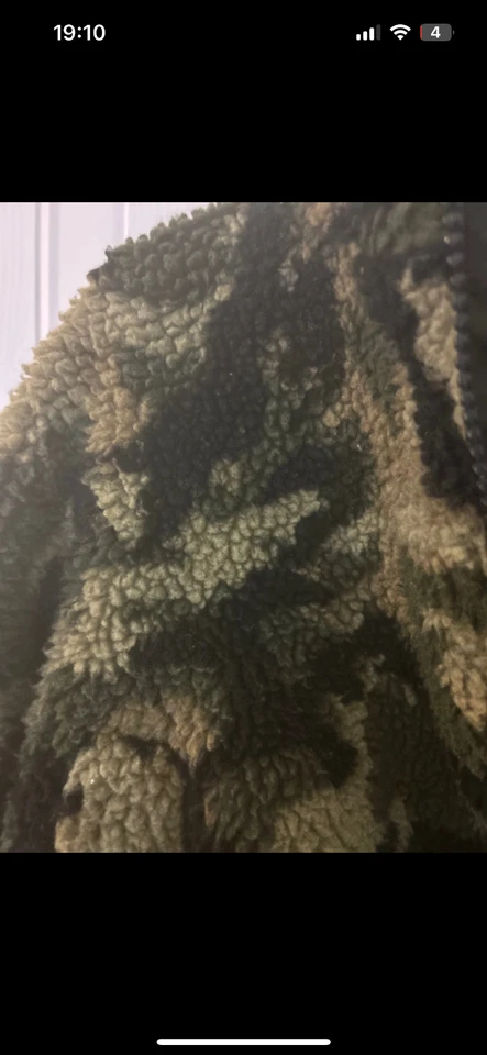 Chaqueta de bombardero de piel de carga Asos talla 6 Foto 4 de 4