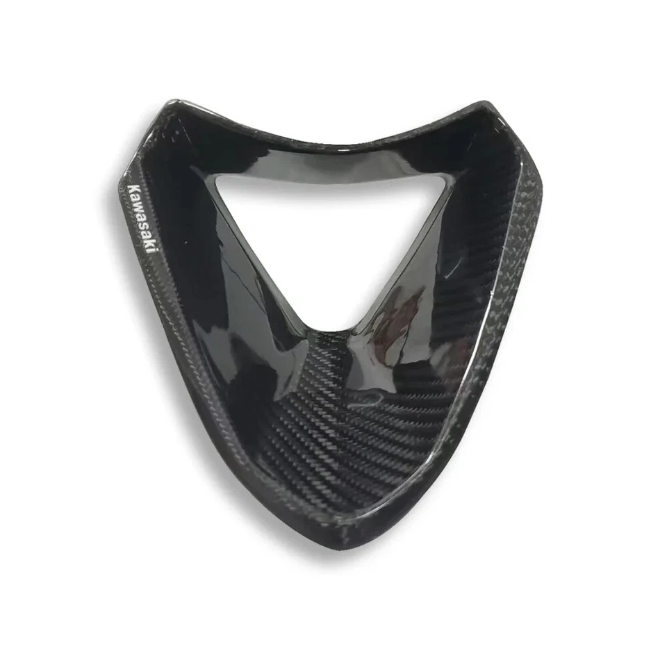 Carenado delantero de fibra de carbono KAWASAKI NINJA ZX-6RR puerto de estampado de entrada de aire Foto 3 de 4