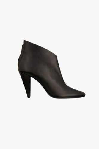 Botines InP ZARA CUERO NARCISO RODRIGUEZ Talla 9 Negro Gris - Imagen 4 de 8