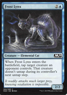 Frost Lynx #62 Core Set 2020 Magic_the_gathering