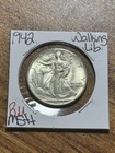 1942 P Walking Liberty Half Dollar Gem BU Uncirculated MS++ Coin (Raw15424)