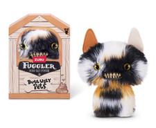 Fuggler Butt Ugly Pets Cheezee Calico 9in Plush Cat Monster Stuffed Animal New