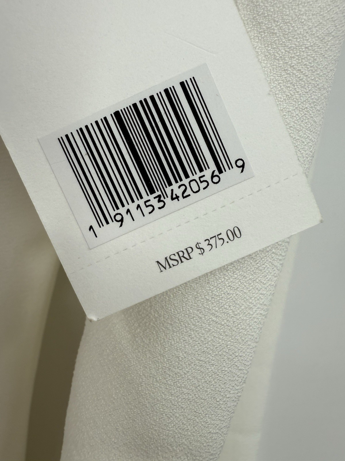 Jason Wu Dress Womens Medium Beige Off White Faux Wrap Blazer Mini NEW thumbnail 4