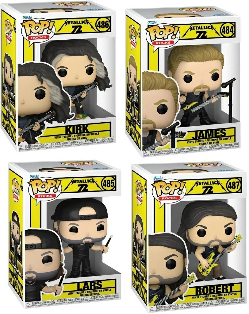 Funko Metallica Music Action Figures for sale | eBay
