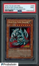2002 Yu-Gi-Oh! MRL Magic Ruler 1st Edition #000 Blue-Eyes Toon Dragon PSA 9