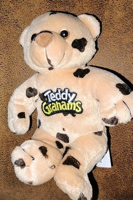 Nabisco Teddy Grahams 8 Zoll Sitzsack Plüschbär Chocolatey Chip Plüsch