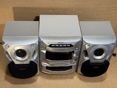 Panasonic SA-AK18 Classic MASH Y2K Shelf Stereo System 5-Disc Dual