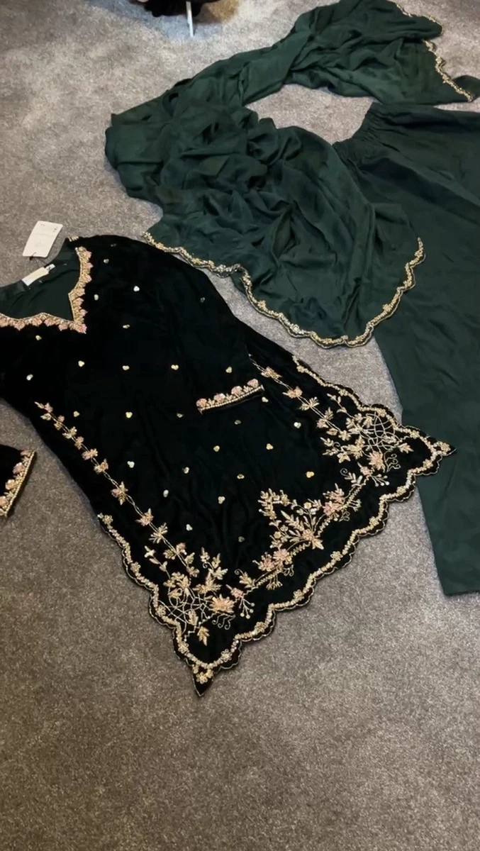 Pakistani Velvet Long Sleeve Wedding Dresses for sale | eBay UK Pakistani Velvet Long Sleeve Wedding Dresses for sale | eBay UK