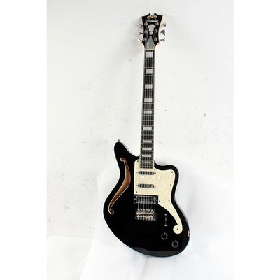 D'Angelico Premier Bedford SH LE Guitar wTremolo Black Flake 194744899980 OB