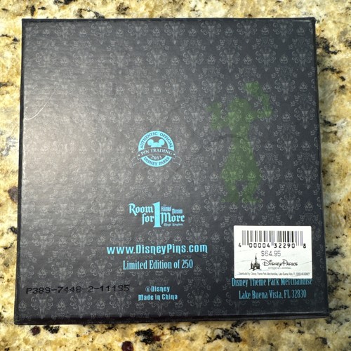 Disney World Haunted Mansion Room For 1 More Jumbo Pin LE 250 - Picture 2 of 2