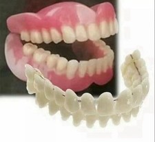 Temporary Cosmetic Smile Overlay Natural Teeth Look