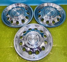 PONTIAC Tempest 15” Hubcaps Wheel Covers Hub Caps 1963 (3)