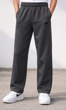 Nike Youth Large Boys Gray Therma-Fit Pants With Pockets - 0307