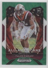 2021 Panini Prizm Draft Picks All-American Green Wave Caleb Farley #198 2qw