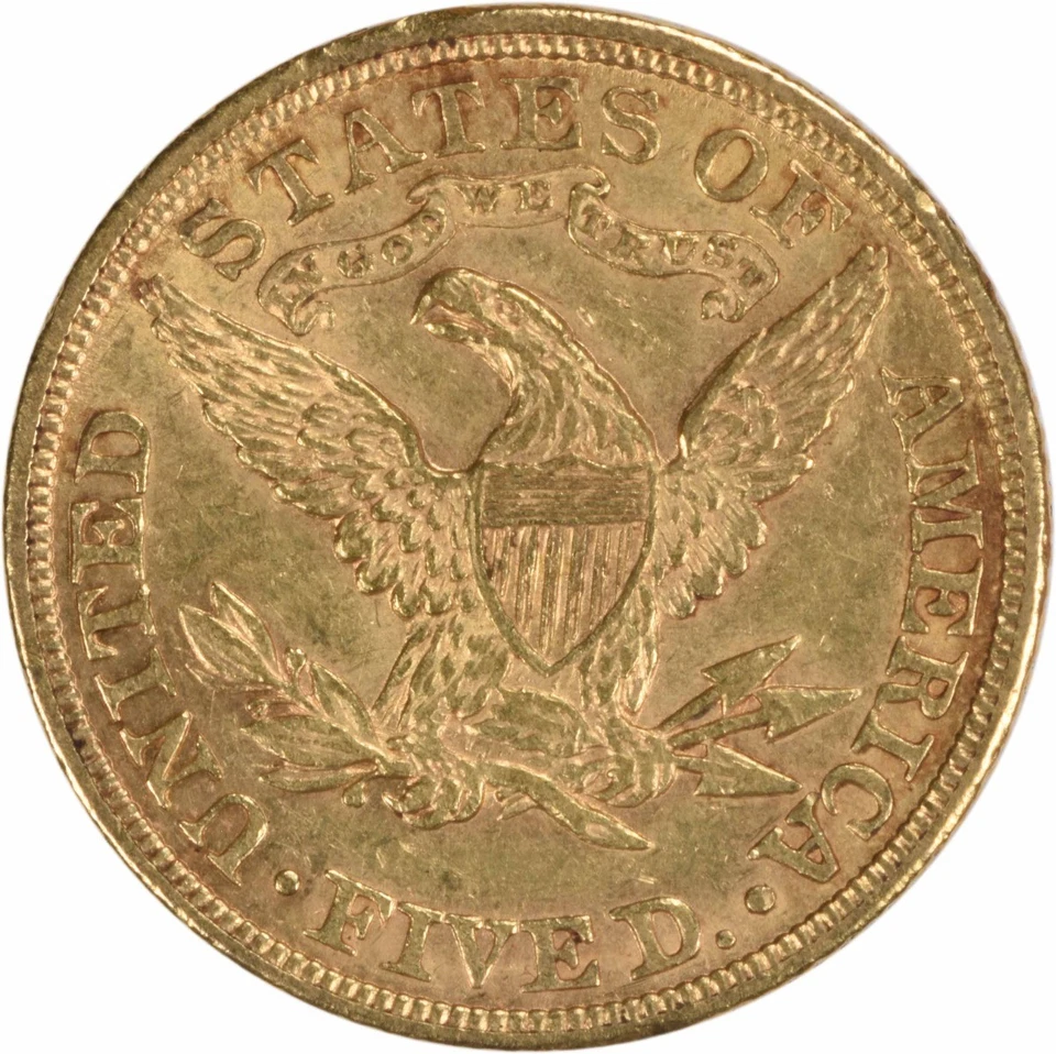 1906 $5 Gold Liberty Head AU Slider Uncertified #929 - Image 2 of 2