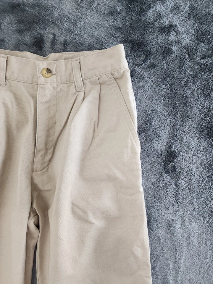 Pantalones Cherokee Caqui Tostado Claro Niños Talla 10 Calce Regular 100% Algodón Foto 3 de 4