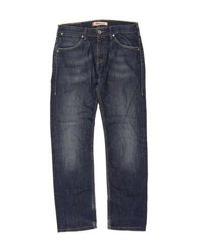 LEVI'S Mens 504 Straight Jeans W31 L30 Blue Cotton DG09