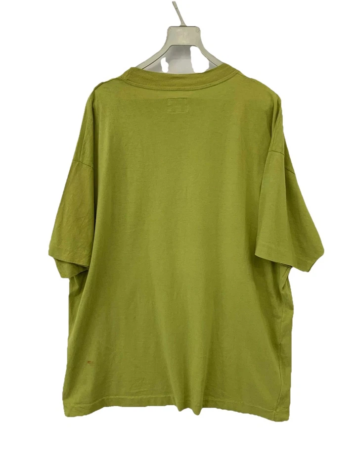 Camiseta Gráfica Vintage Años 90 United Colors of Benetton XL Hecha en EE. UU. Rara Verde #76 Foto 2 de 4