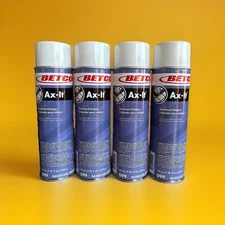 4x Betco Ax-It Aerosol Baseboard Stripper Clinging Cleaning Foam 19 Oz. 1lb 3oz