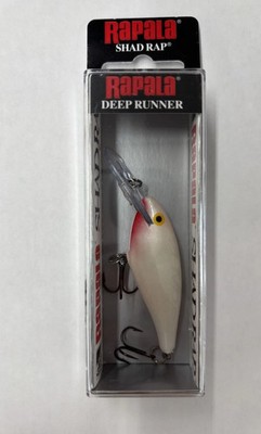 RARE Rapala Shad Rap SR05 Pearl White