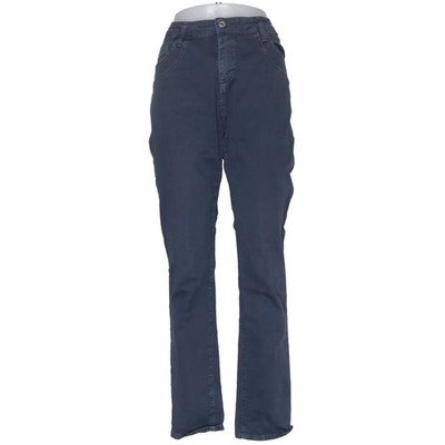 Please, Hose, Größe: L, P78UDR7DLB, Blau, Baumwolle/Elasthan, Einfarbig #0IZ