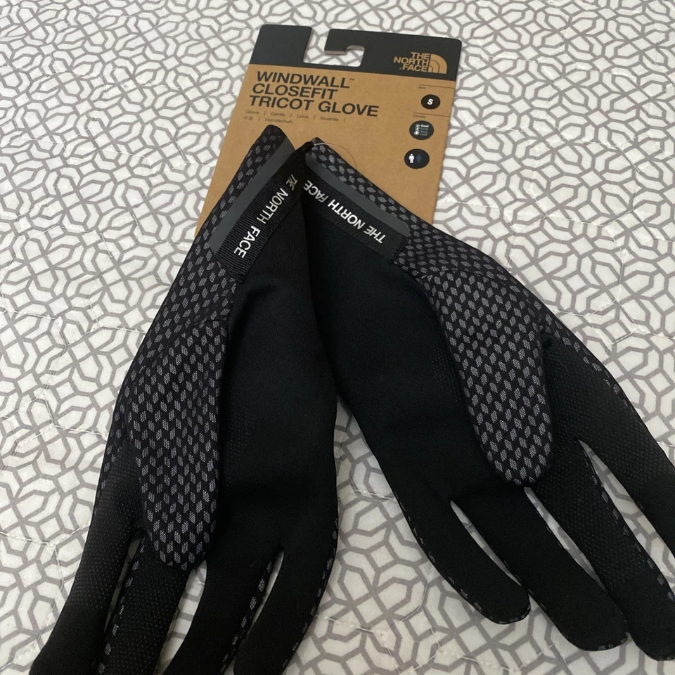 Guante North Face Windwall Tricot Closefit para hombre talla pequeña nuevo con etiquetas Foto 3 de 4