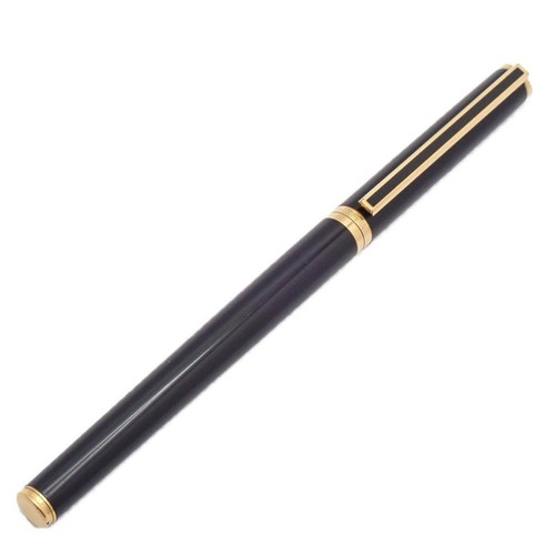 dunhill Gemline Fountain Pen Black×Gold