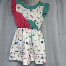Vintage Kids Dress- No Tag. Bom, Bang. Retro.