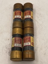 Lot Of 4 Bussmann Buss Limitron JKS-20 Fuse 20A 600V CLASS J