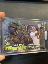 2024 Wild Card Alumination Ryan Williams Dino-Might T-Rex Pre Historic Marble /5