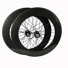 700c Road Track Bike Wheelset Clincher Single Speed Fixed Gear Carbon Wheels