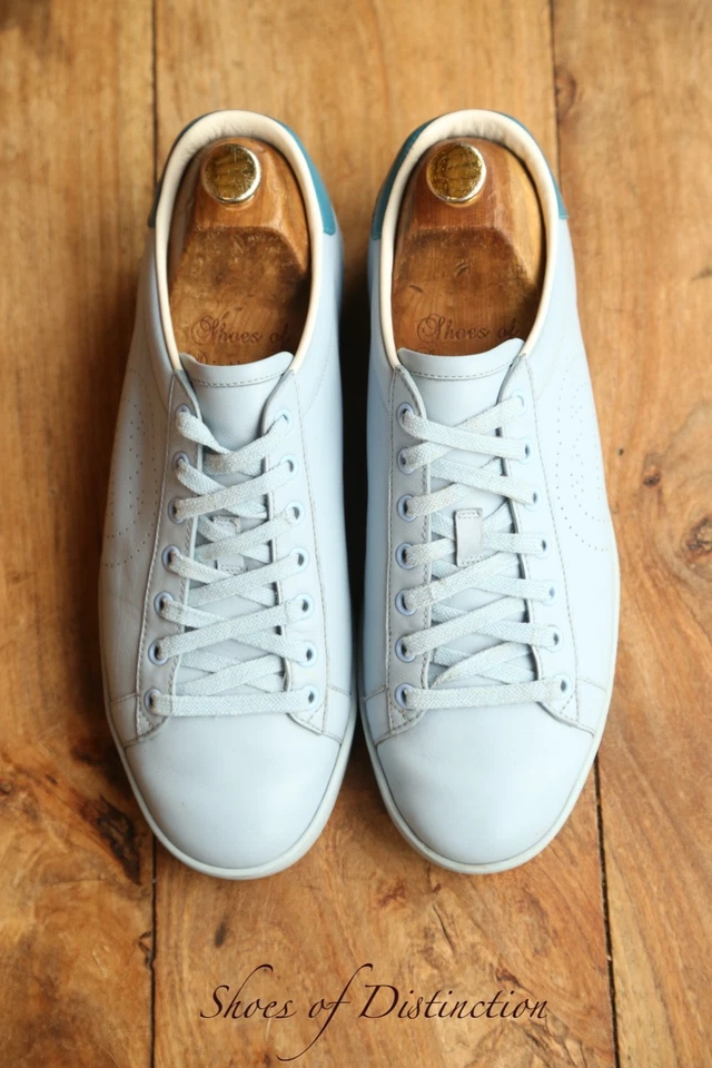 Baskets Gucci Ace GG en cuir bleu pour femmes UK 6,5 US 9,5 EU 39,5 - Photo 4/4
