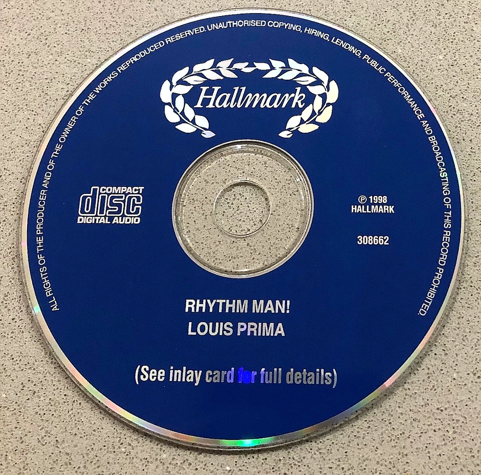 Louis Prima And His New Orleans Gang: Rhythm Man! - 22 track CD - 1934-1935 - Image 4 of 4