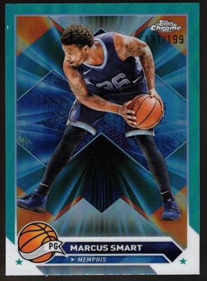 Marcus Smart - 2023-24 Topps Chrome Aqua Refractor /199 #119 FREE SHIPPING!!