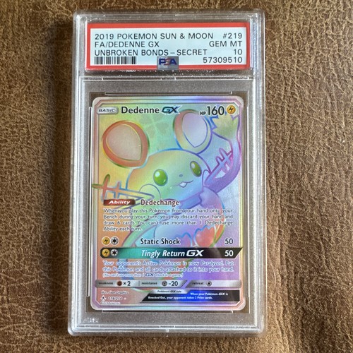 Dedenne-GX graded PSA 10 for sale on eBay