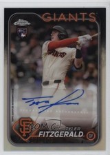 2024 Topps Chrome Update Refractor 172/499 Tyler Fitzgerald #AC-TF Auto m9z